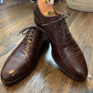 Pristine TLB Artista Brown Balmoral 9.5UK/10.5US